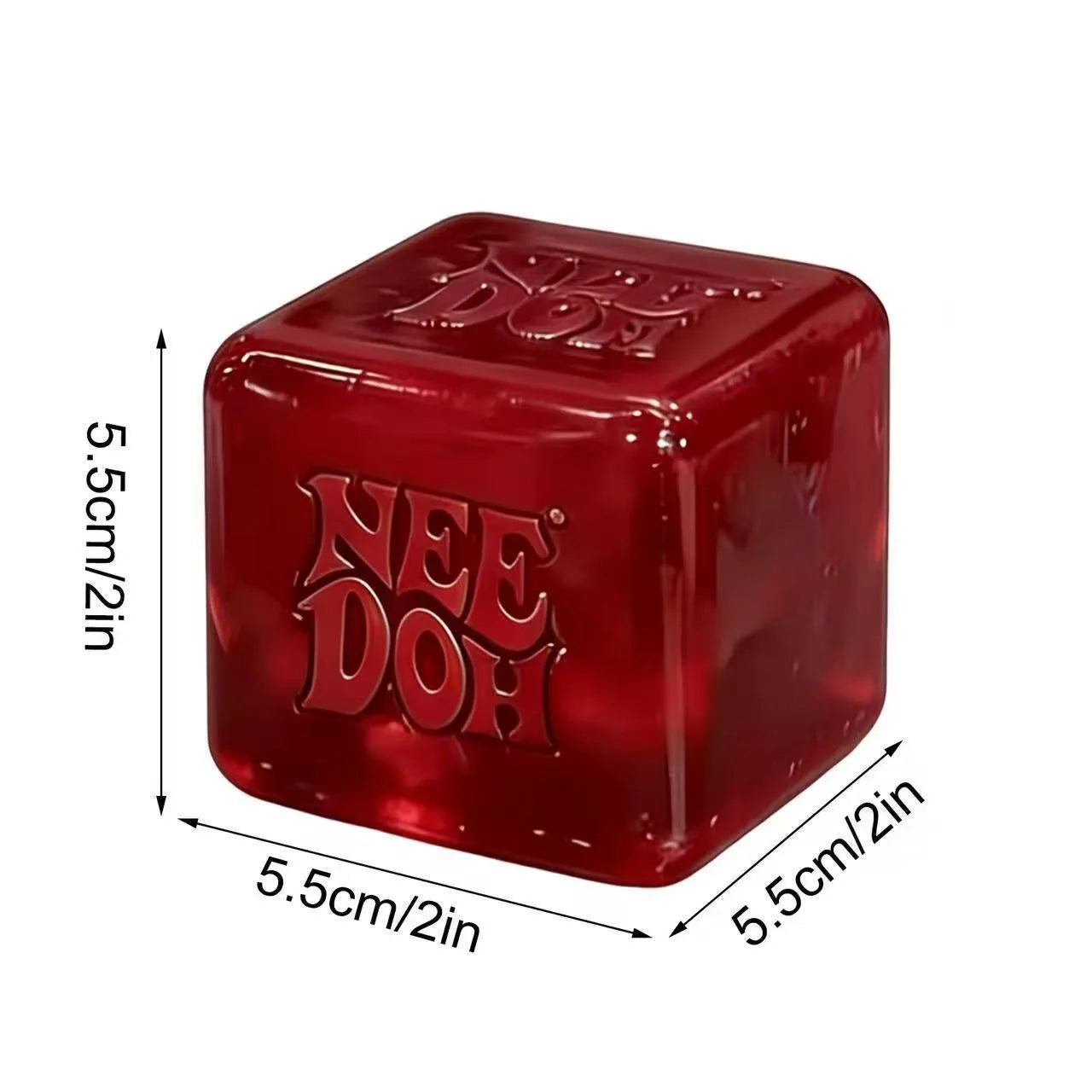 hot New Needoh Nice Sensory Squeezing Toy Cube for Stress Relief and Fingertip Release Toy blind box