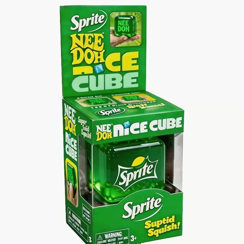 hot New Needoh Nice Sensory Squeezing Toy Cube for Stress Relief and Fingertip Release Toy blind box