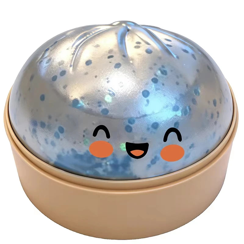 Simulation Flash Dumpling Pressure Ball Slow Rebound Soft Pinch Decompression Home Office  Decorat Children Adults Birthday Gift